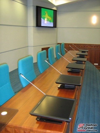 Разработка и установка мультимедийной системы в конференц-зале Администрация г. Владивосток.